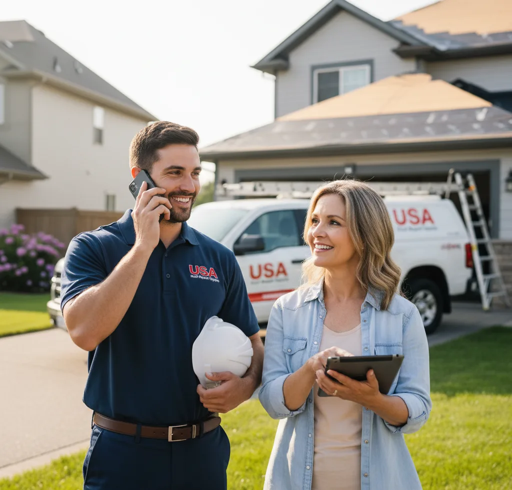 USA Roof Repair Experts customer support in Manassas Park
